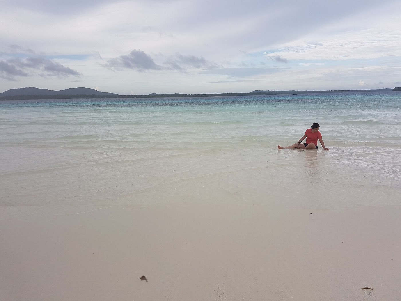 The Benlen sandbar off Balabac, southern Palawan