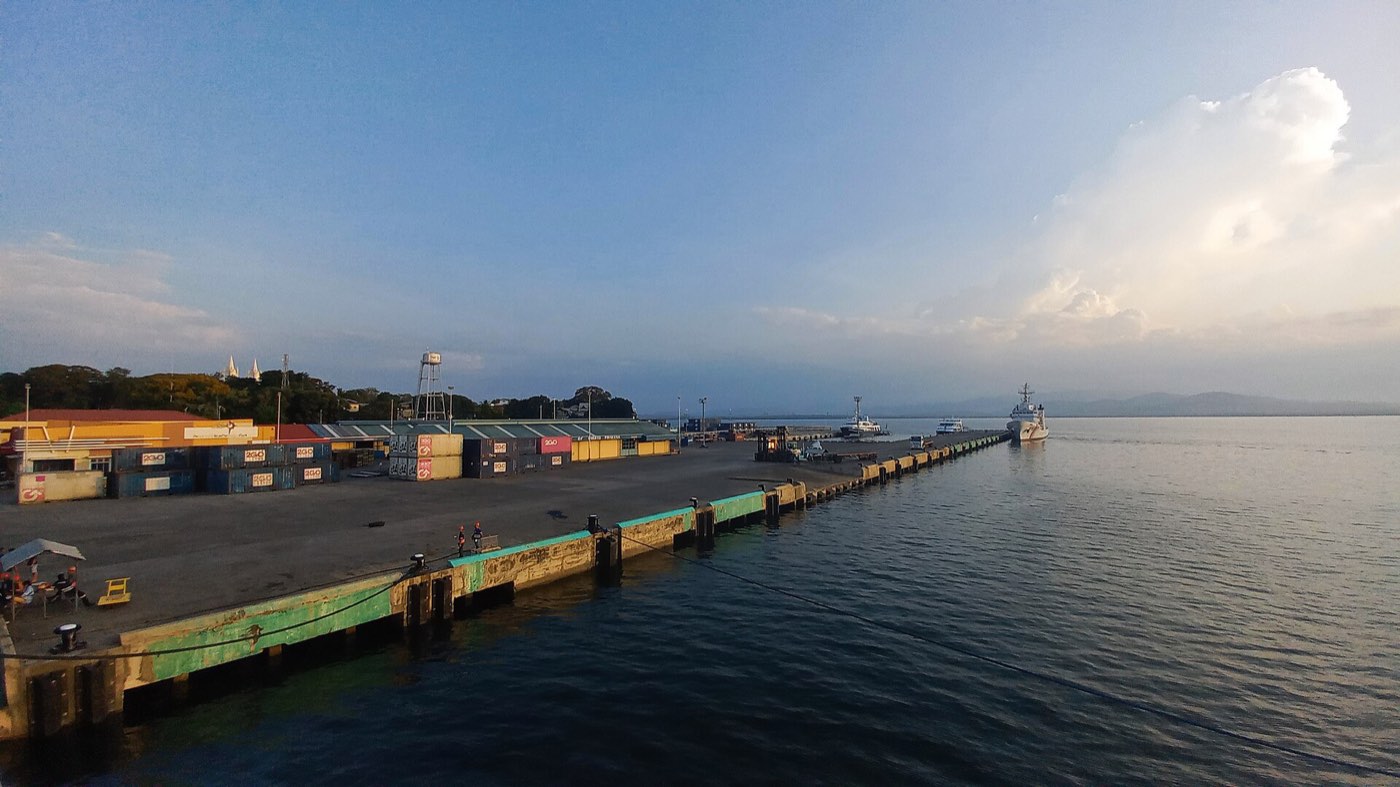 The pier at the Port of Puerto Princesa