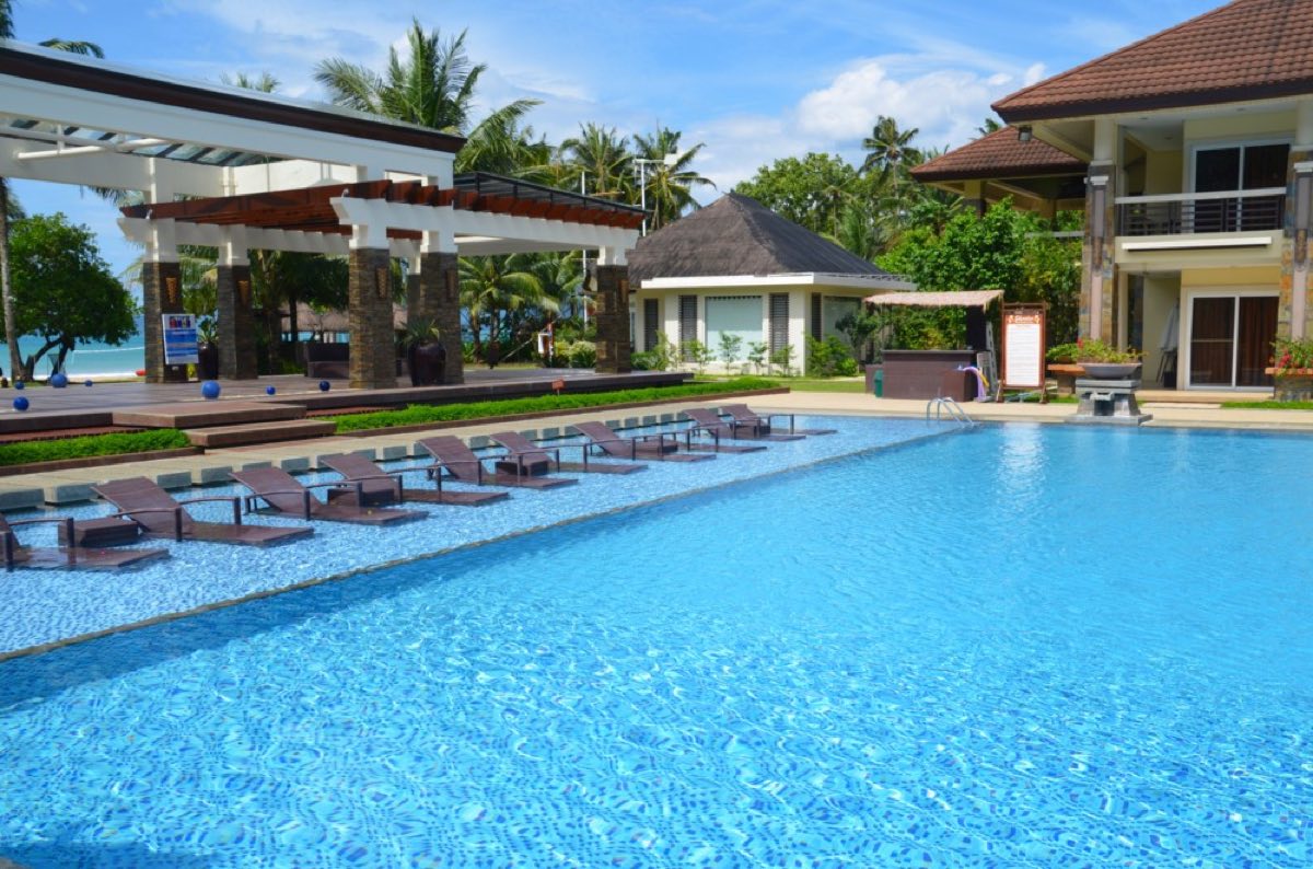 A beach resort at Sabang, Palawan